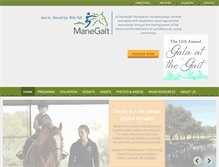 Tablet Screenshot of manegait.org